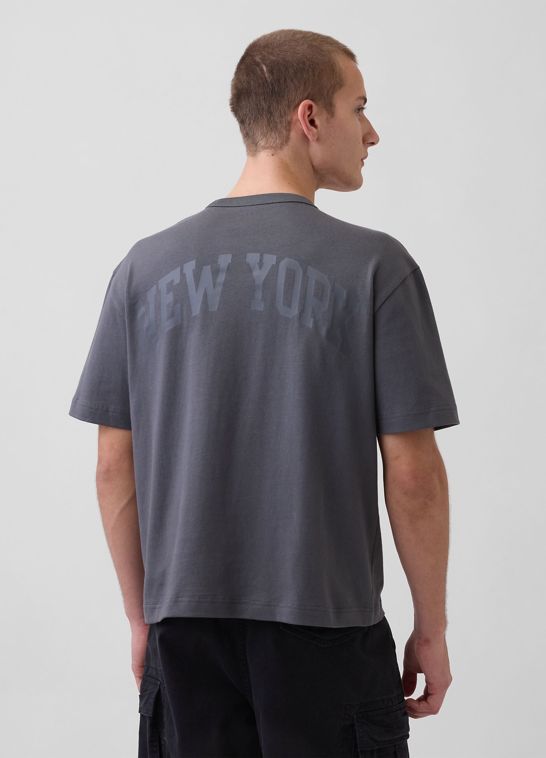 Pure cotton short-sleeve T-shirt