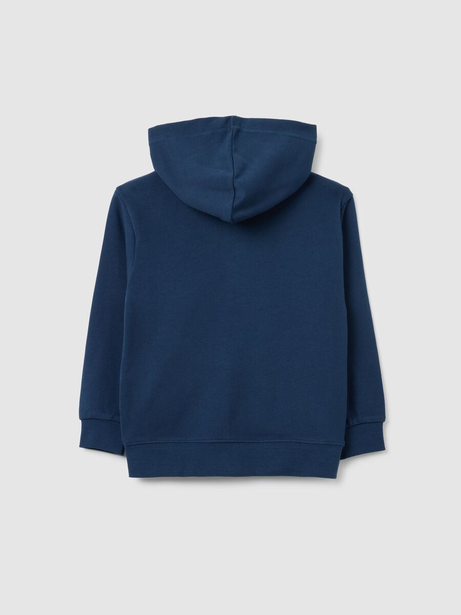 Children's blue pure cotton regular fit sweatshirt_1