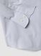Camicia grigia in misto cotone a righe sottili easy iron regular fit_5