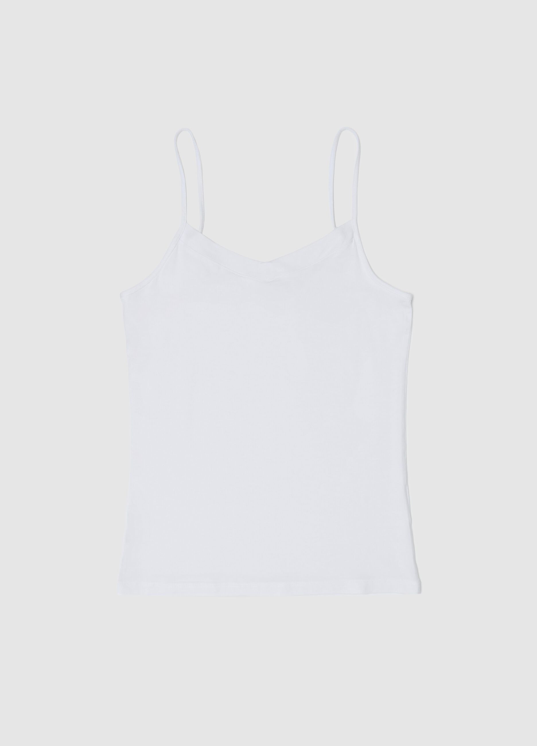 Vest with V neck