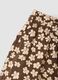 Beige pure cotton shorts with heart print_3