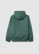 Boy's jacket in green water-repellent_1