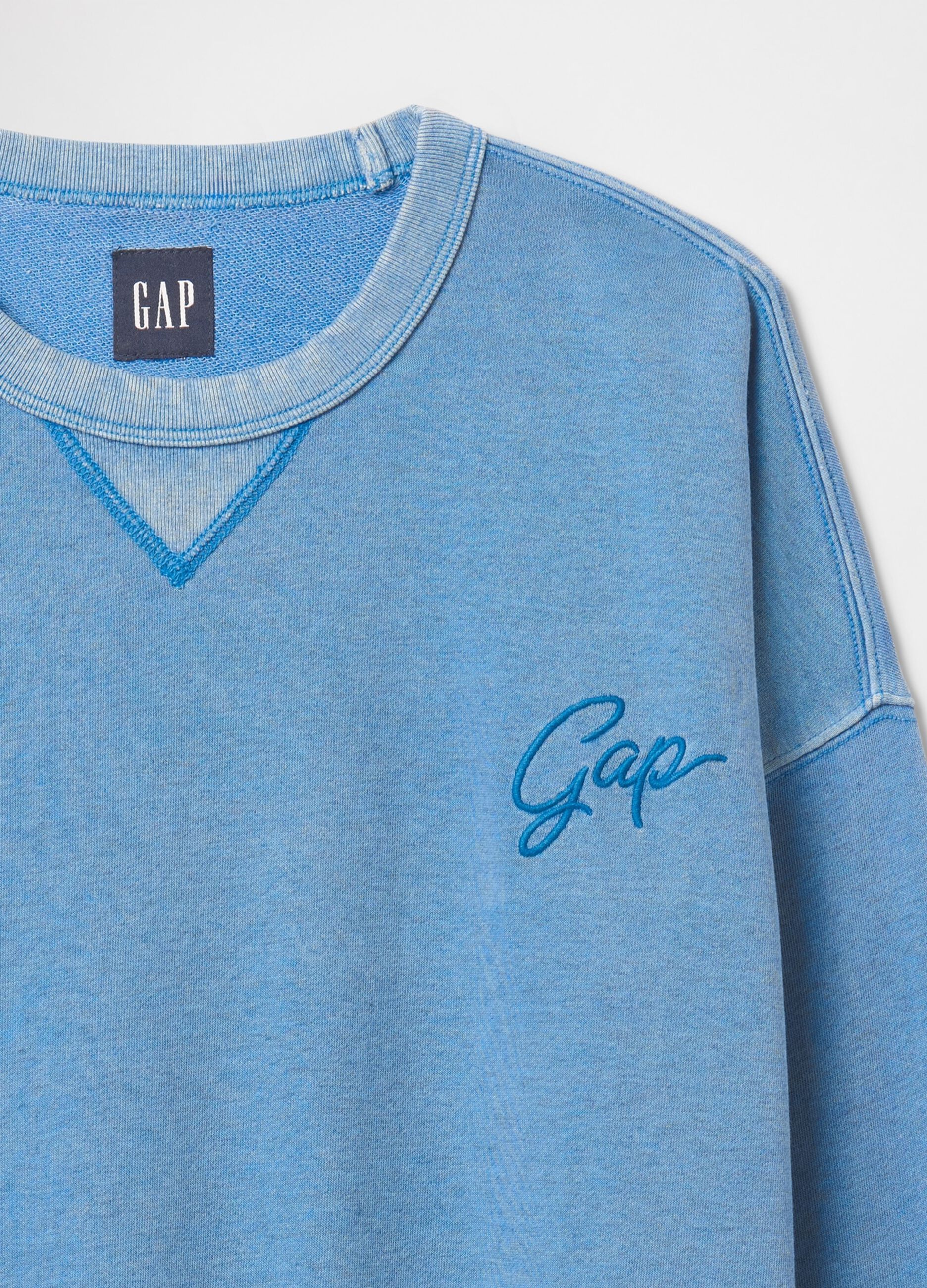 Gap Blue Sweatshirt in Mixed Fabric