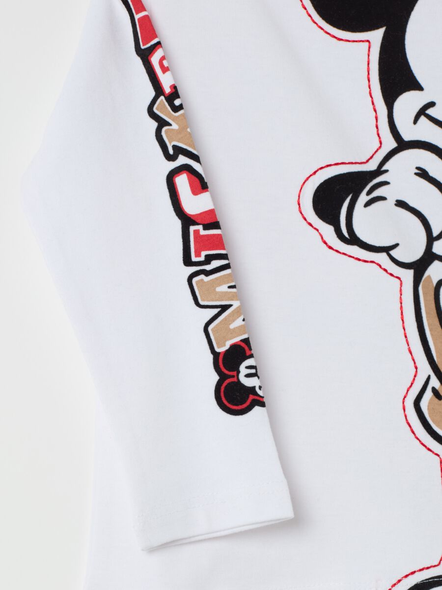 T-shirt in cotone bio con stampa Topolino_2