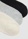 Pack of five striped socks in stretch organic cotton_1