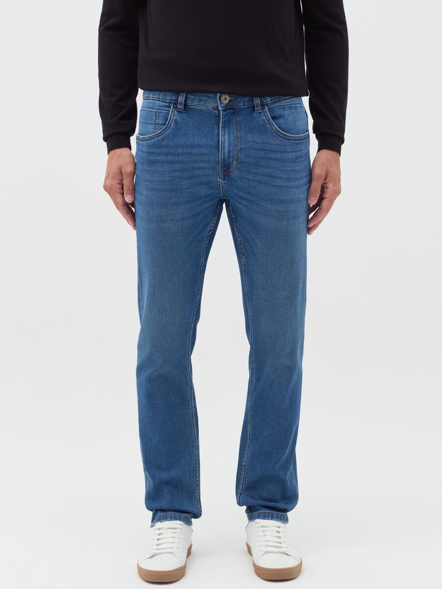 Regular-fit jeans with five pockets_1