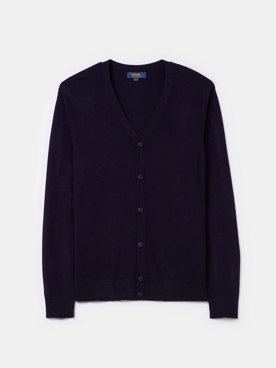 V-neck cardigan_4
