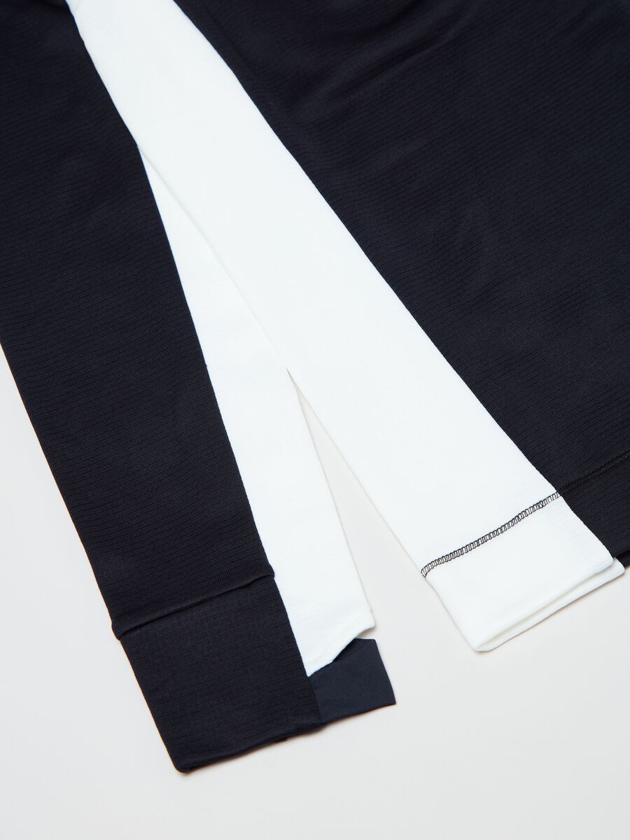 Dolcevita half-zip trama waffle_5