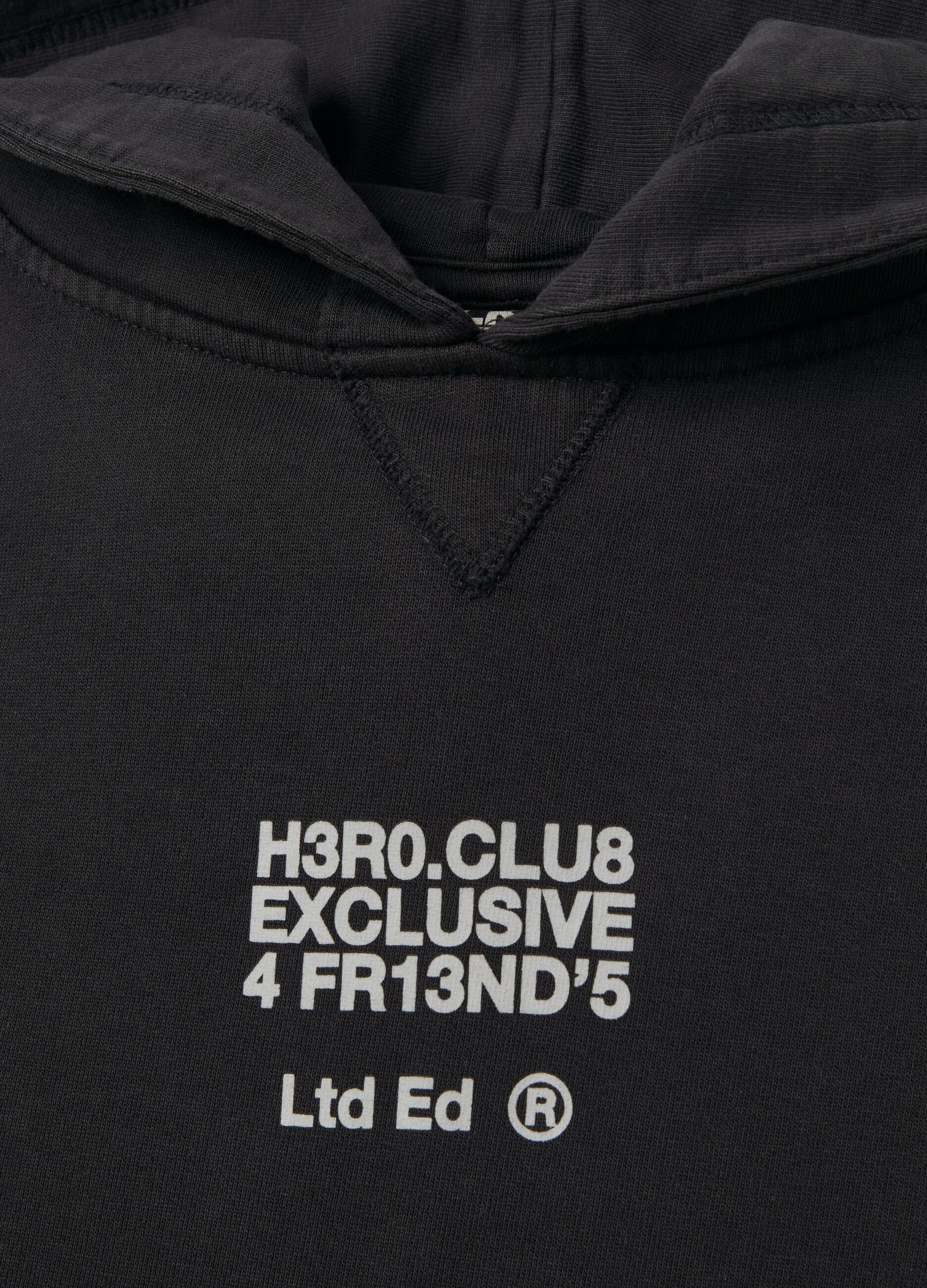Hoodie with print