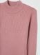 Pink Viscose Blend Pullover_5