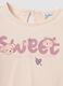 Pink long-sleeve organic cotton printed T-shirt for baby girls_2