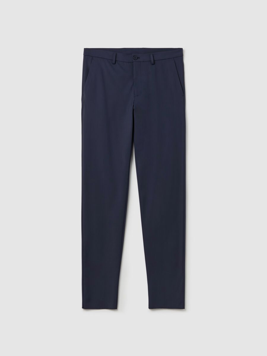 Chino trousers in technical fabric_4