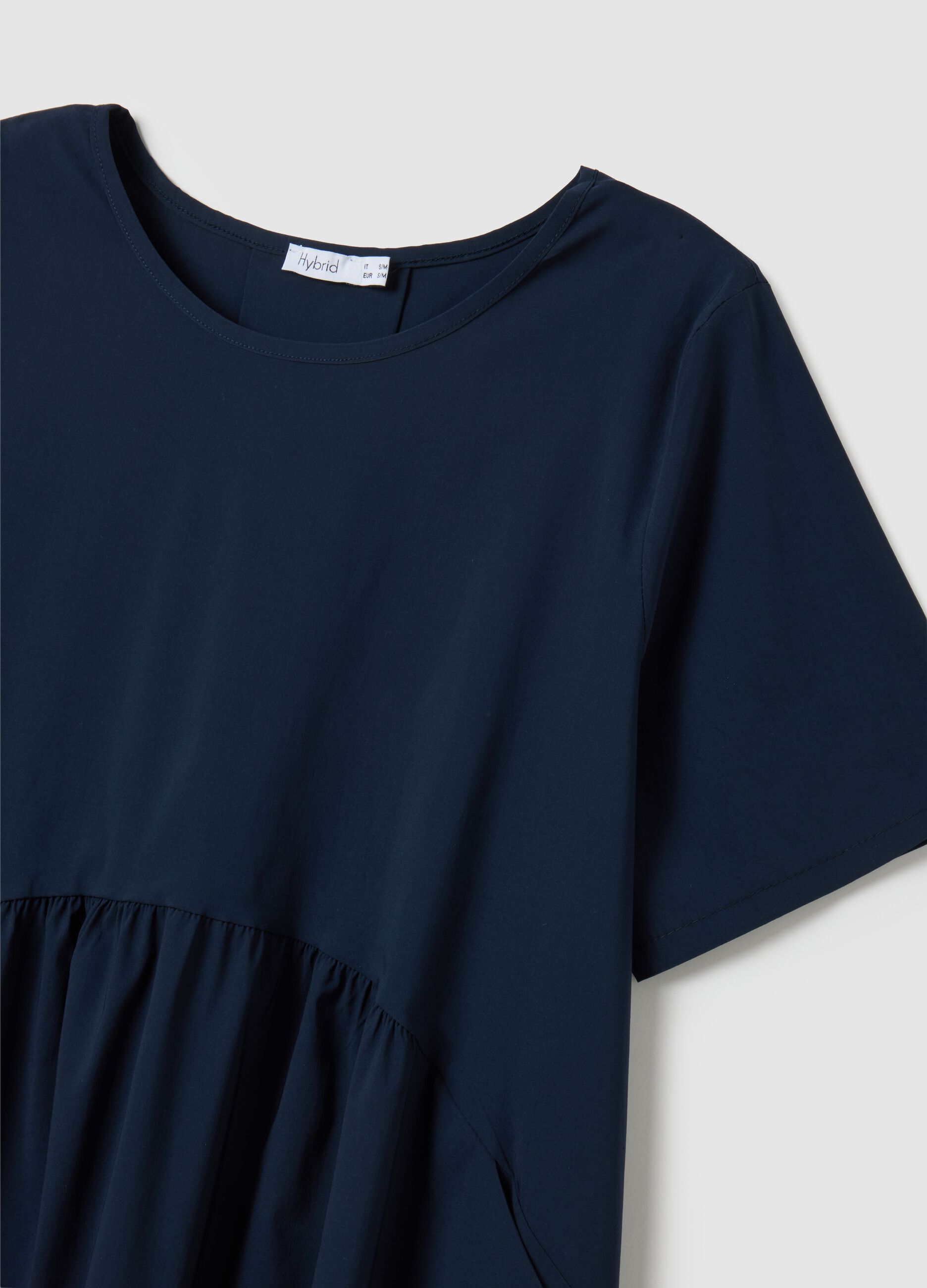 Abito da donna in misto verde regular fit