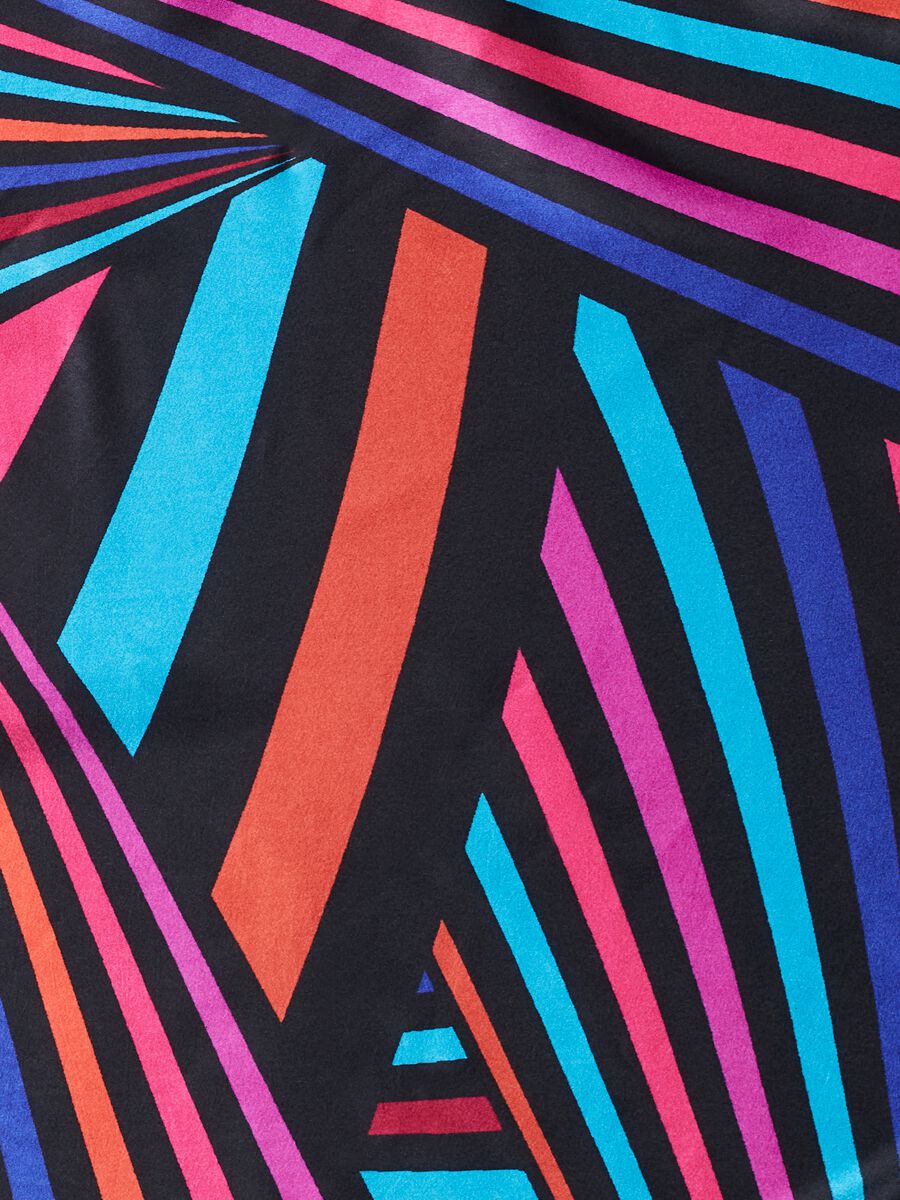 Foulard a righe multicolor_1