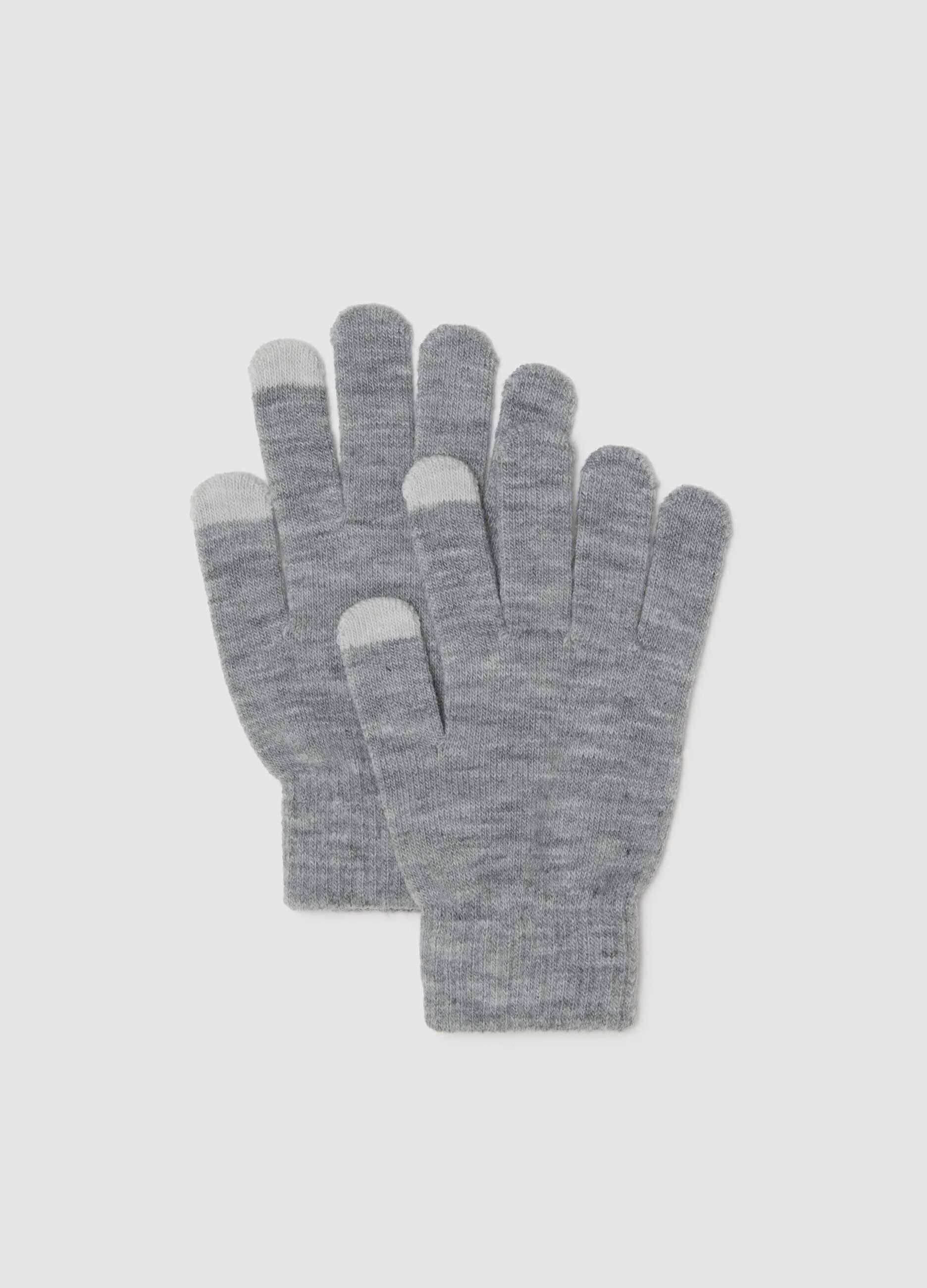 Grey Gloves