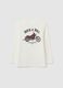 White pure cotton children's jumper regular fit_0