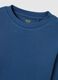 Kids' blue long-sleeve shirt in pure cotton regular fit_2