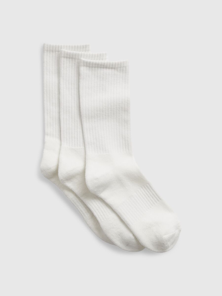 Three-pair pack short stretch socks_0