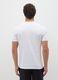Men's White Pure Cotton T-Shirt_2
