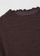 Long-sleeve brown t-shirt in stretch fabric_5