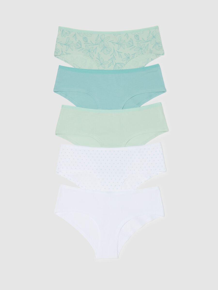 Five-pack French knickers with pattern_4