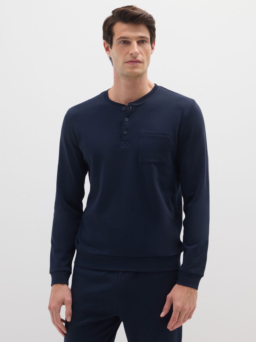 Blue Cotton Pyjamas_1