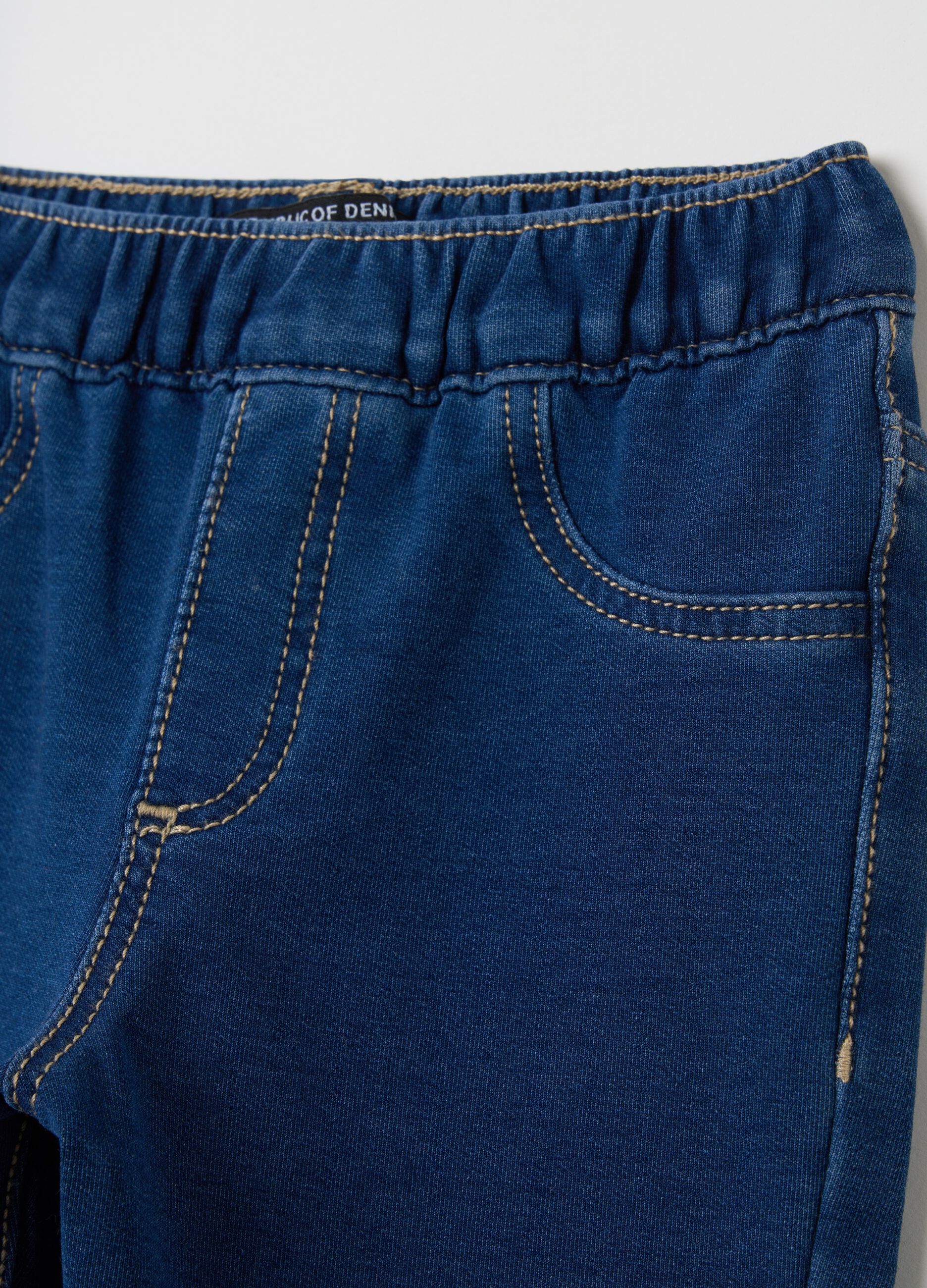 Jeggings in French terry