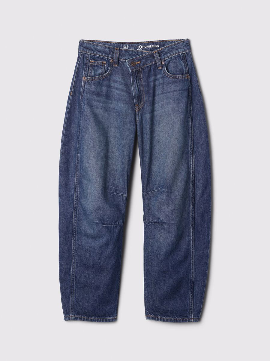 Balloon-fit jeans in denim with five pockets_3