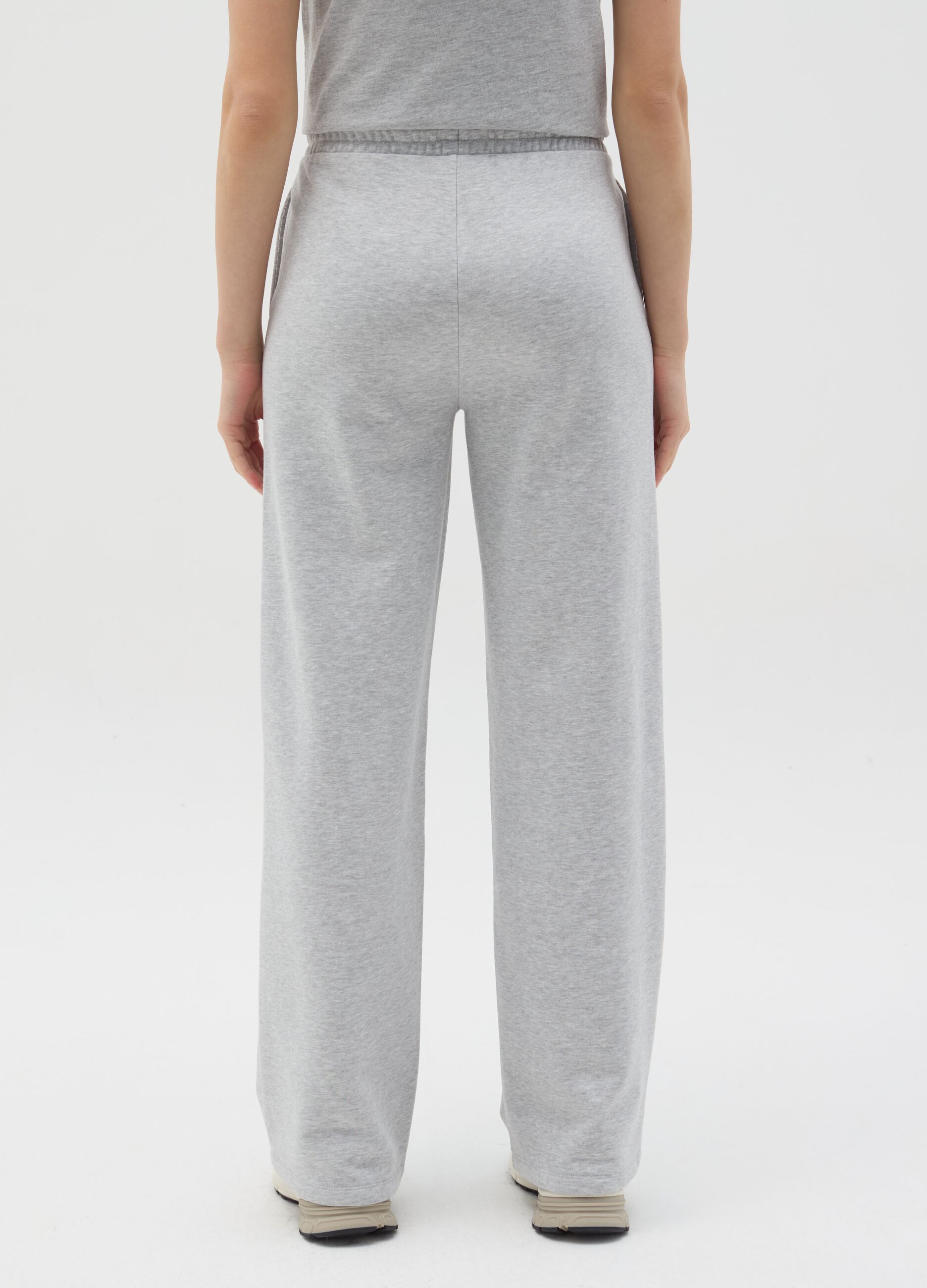 Essential straight-fit joggers with drawstring