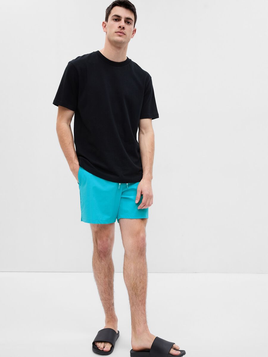 Swimming trunks with drawstring_0