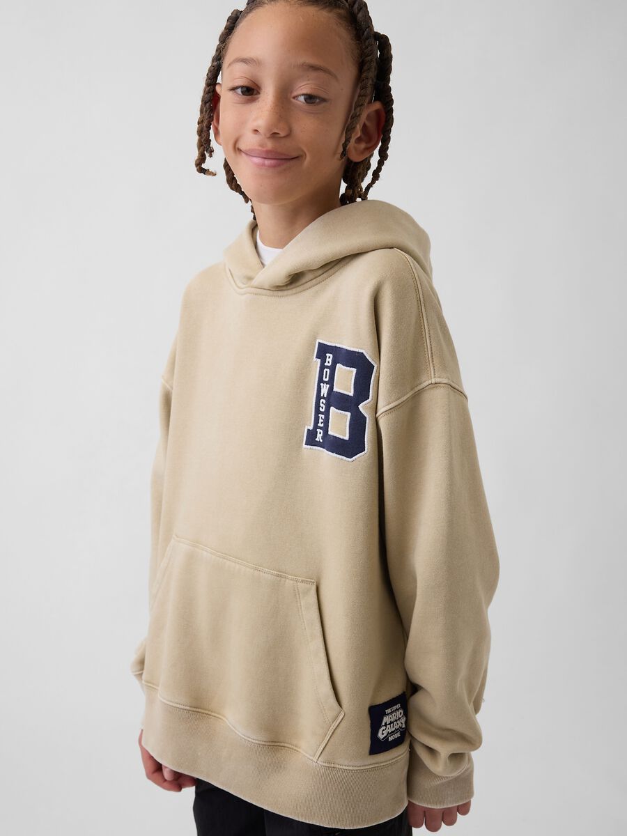 Nintendo Super Mario cotton-blend hooded sweatshirt_1