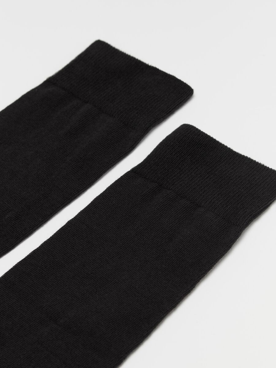 Three-pair pack long socks in organic cotton_2