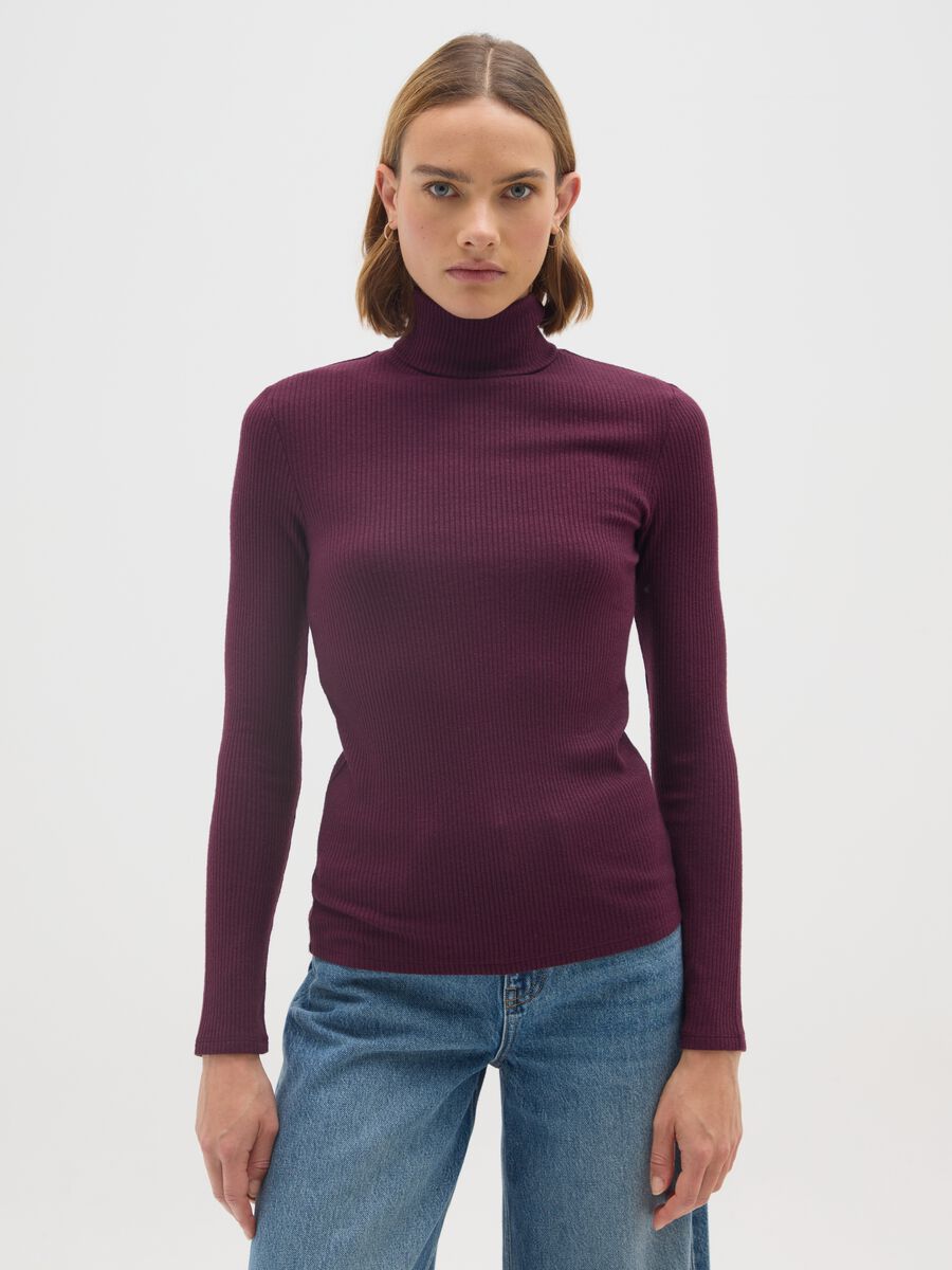 Purple Regular Fit Shirt_0