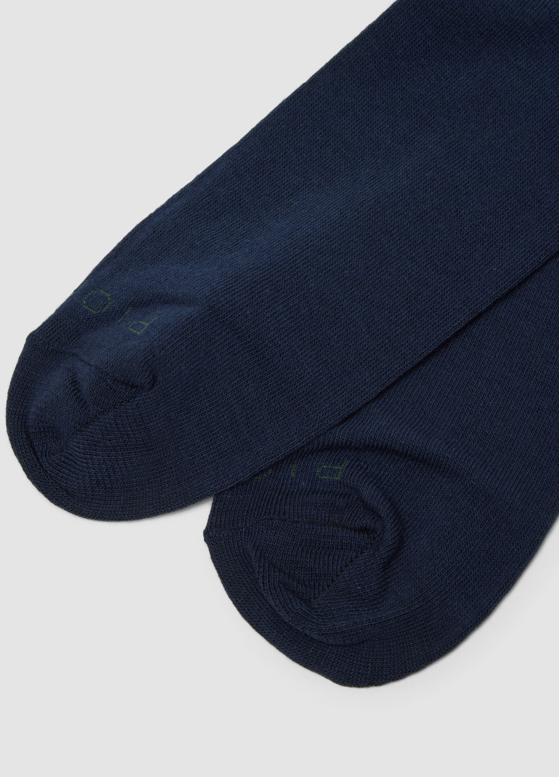2-pack of multicolour midi socks in stretch cotton