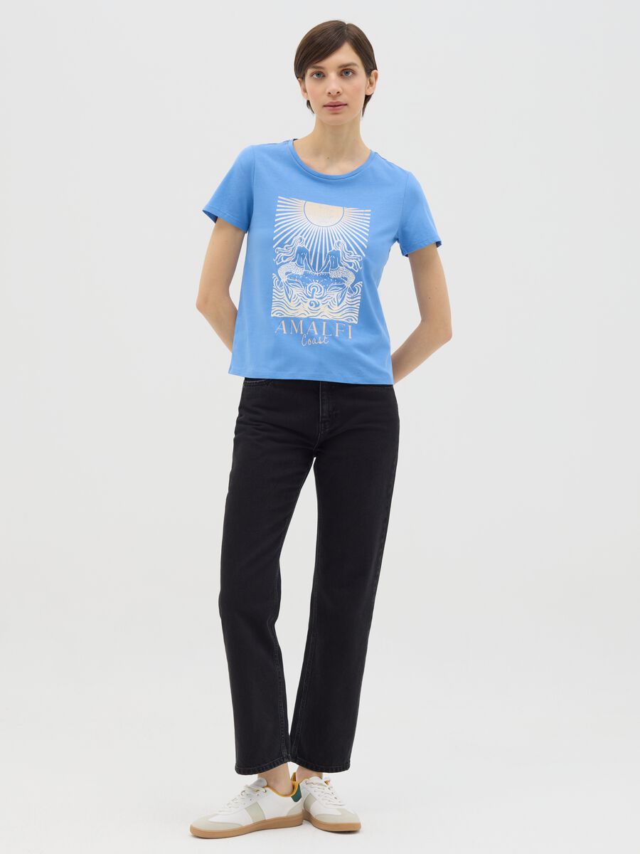 Amalfi Coast Blue T-shirt_1