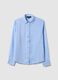 Blue long sleeve shirt regular fit_4