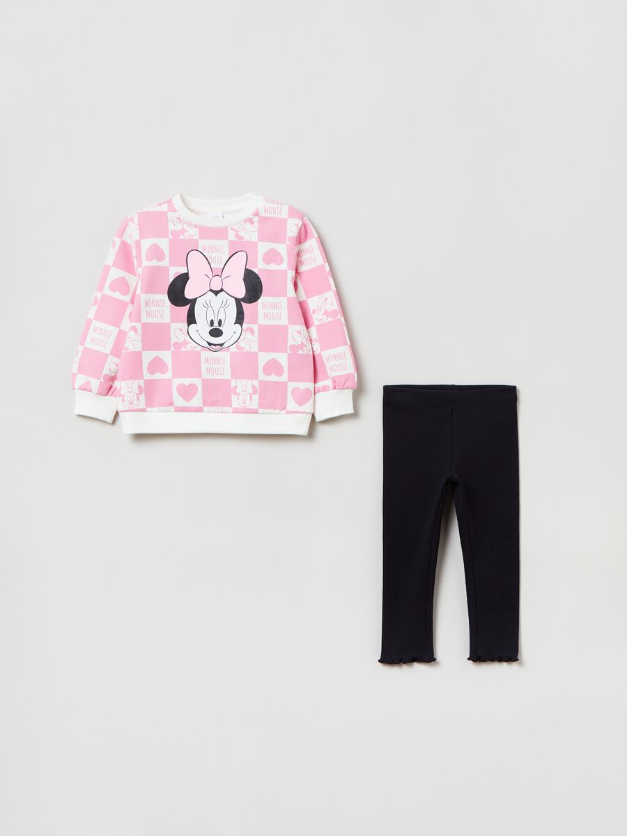 Jogging set con stampa Minnie _0