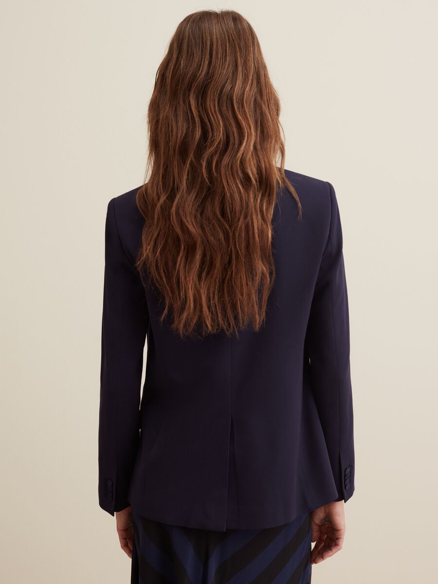 Blazer doppiopetto tinta unita_2