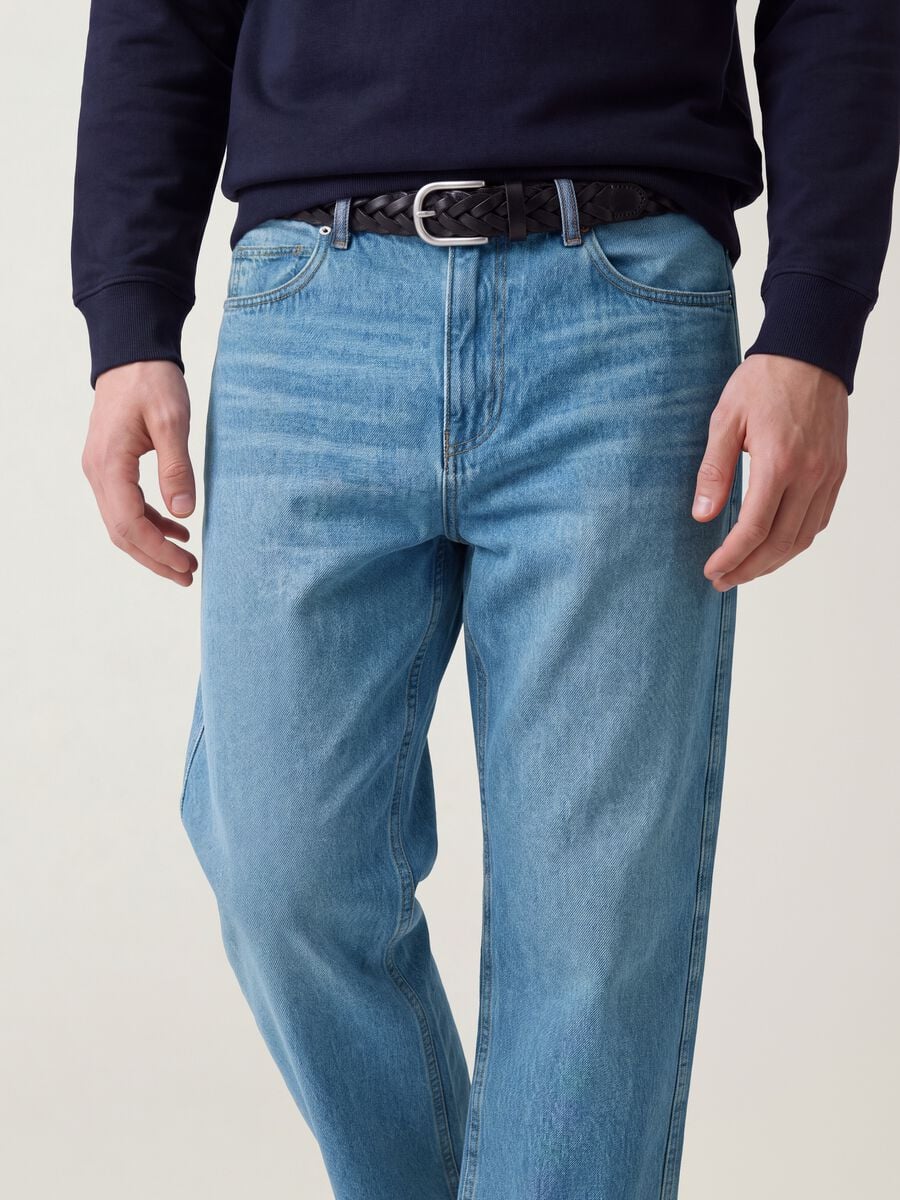 Pure cotton denim jeans, relaxed fit_2
