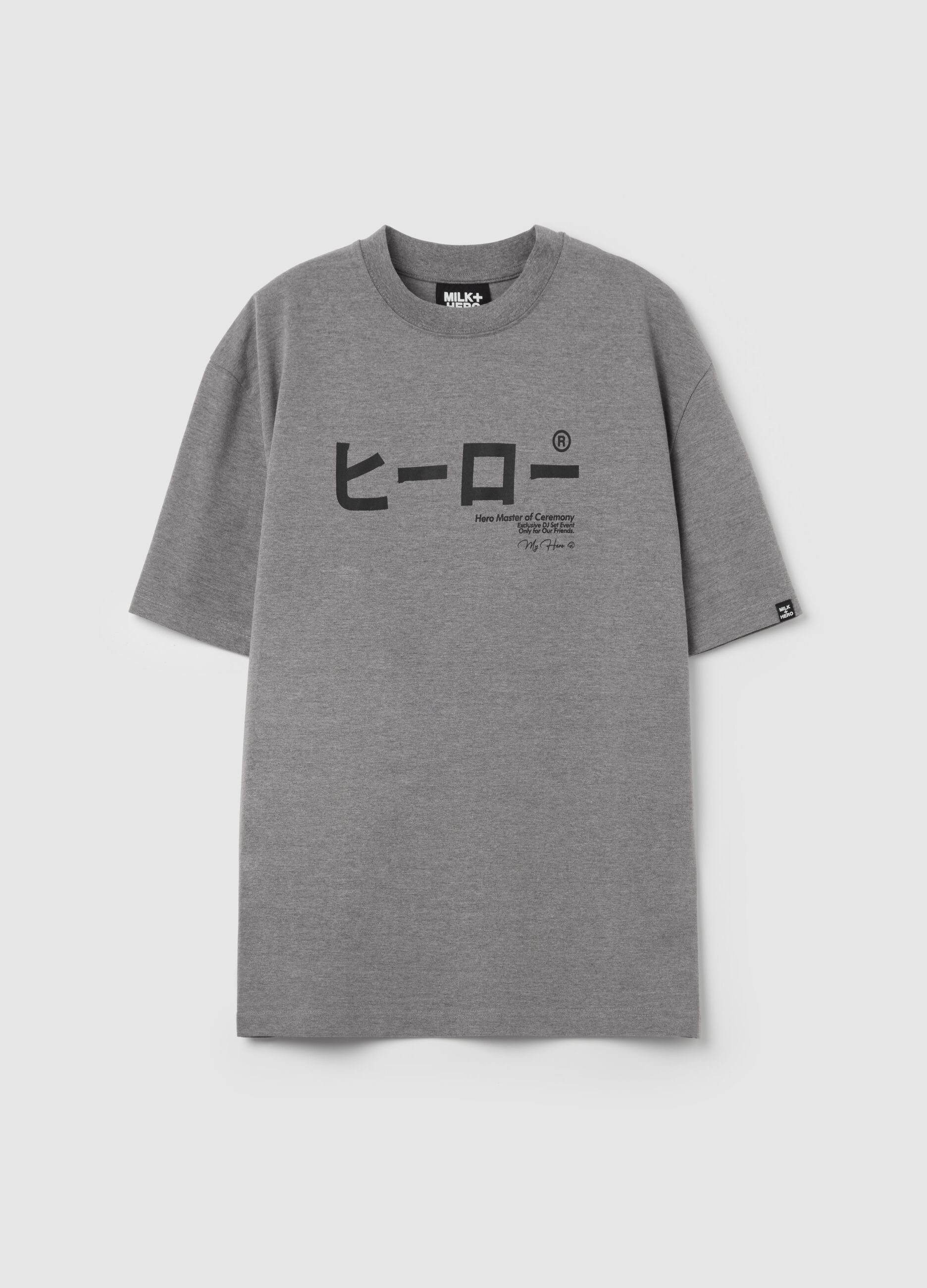 Cotton T-shirt with print