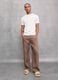 100% Linen Wide-Leg Trousers in Mocha_3