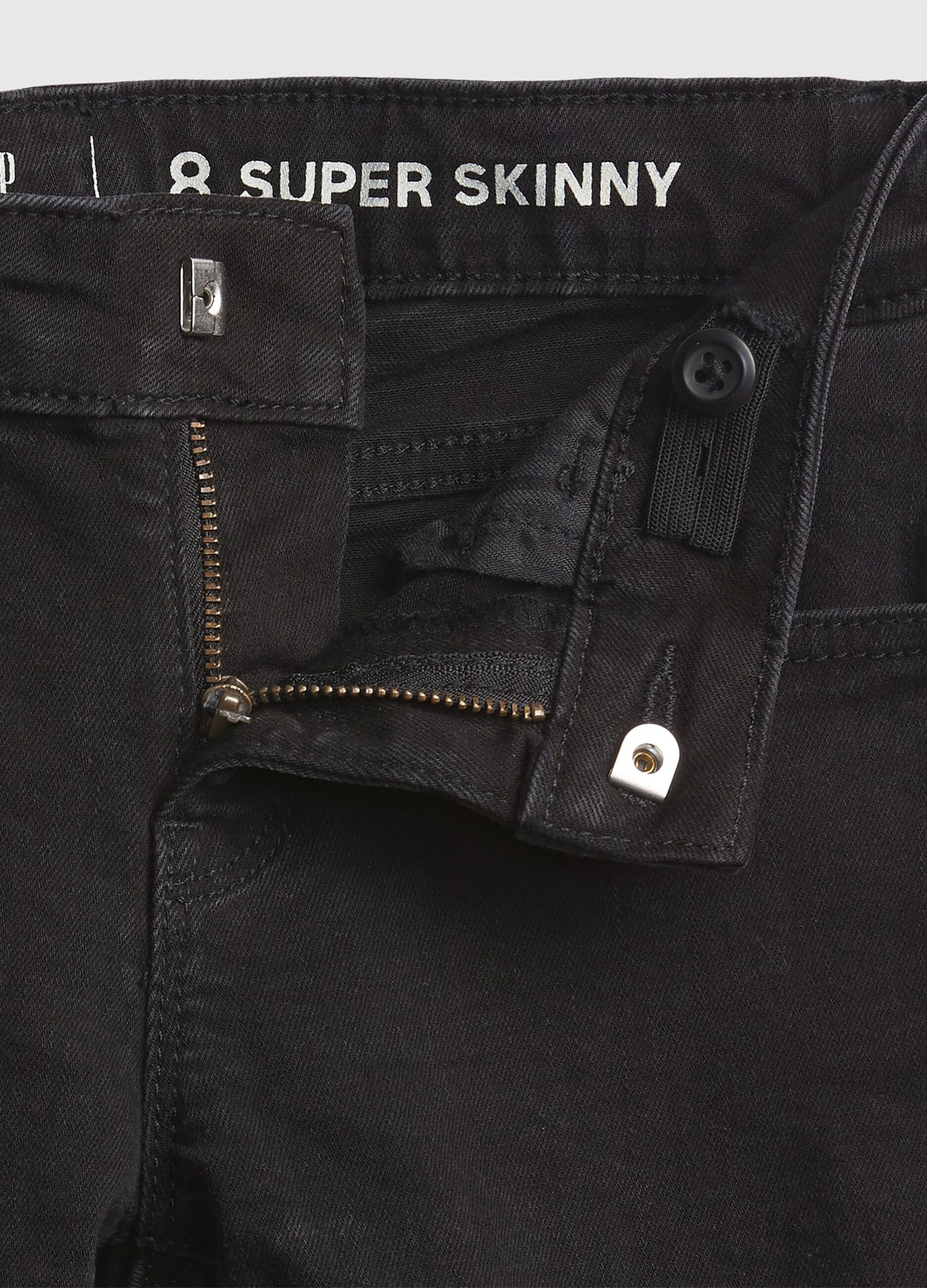 Super-skinny-fit jeans with five pockets