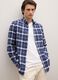 Multicolour checkered pure cotton regular fit flannel shirt_0