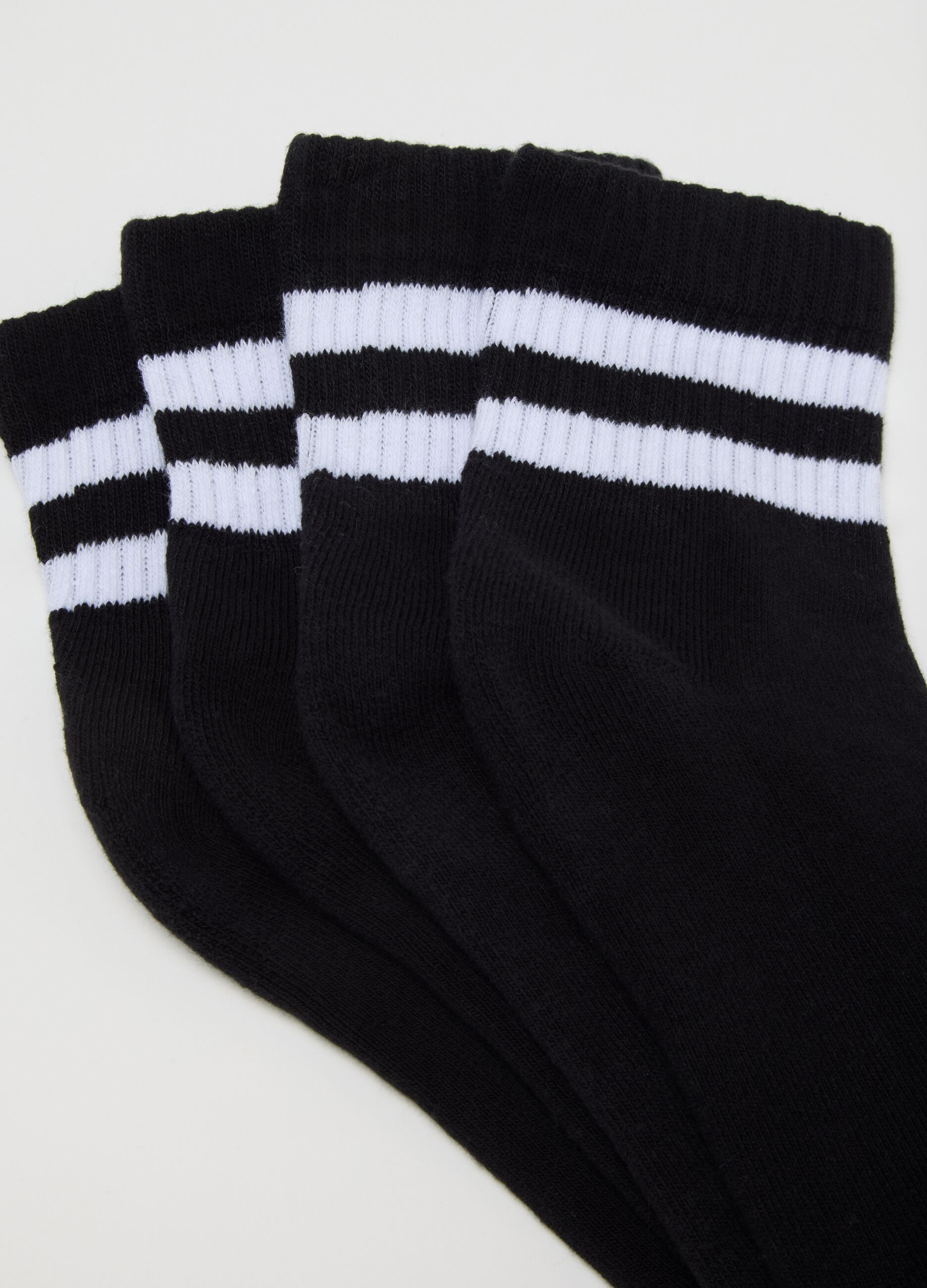 Multicolour Cotton Blend Sock Tripack