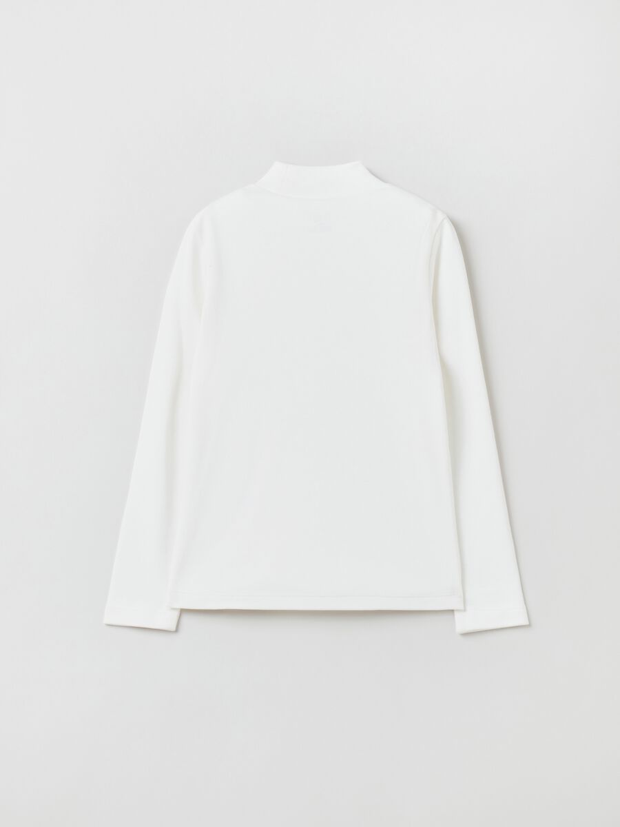 Long-sleeve turtle-neck t-shirt with glitter_1