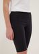 Shorts da ciclista skinny neri in cotone elasticizzato da ragazza_2