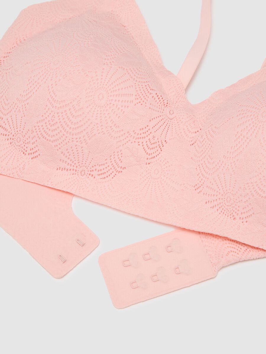 Reggiseno da donna in tessuto elasticizzato rosa_5