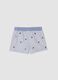 Blue striped baby swim shorts with embroidered boats_1