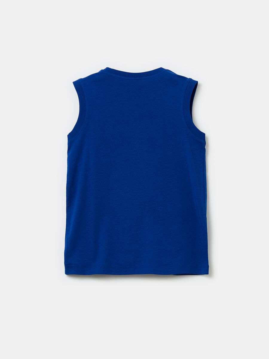 Racerback vest with Spider-Man print_1