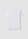 White pure cotton T-shirt with floral print_4